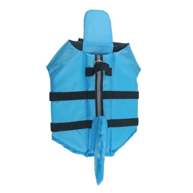 Dog Life Vest Summer Shark Pet Life Jacket Dog Clothes Dogs Swimwear Pets Swimming Suit New-5