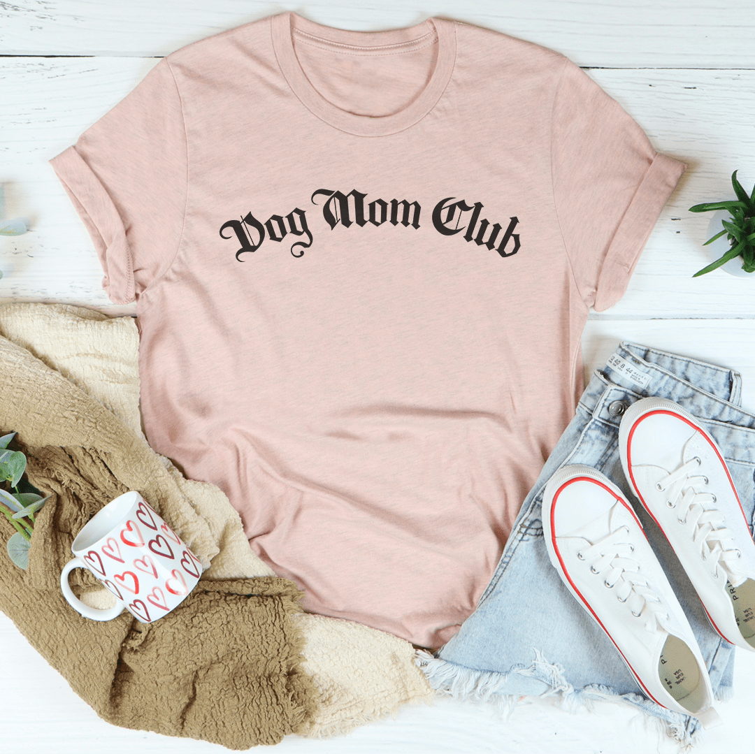 Dog Mom Club Tee-2
