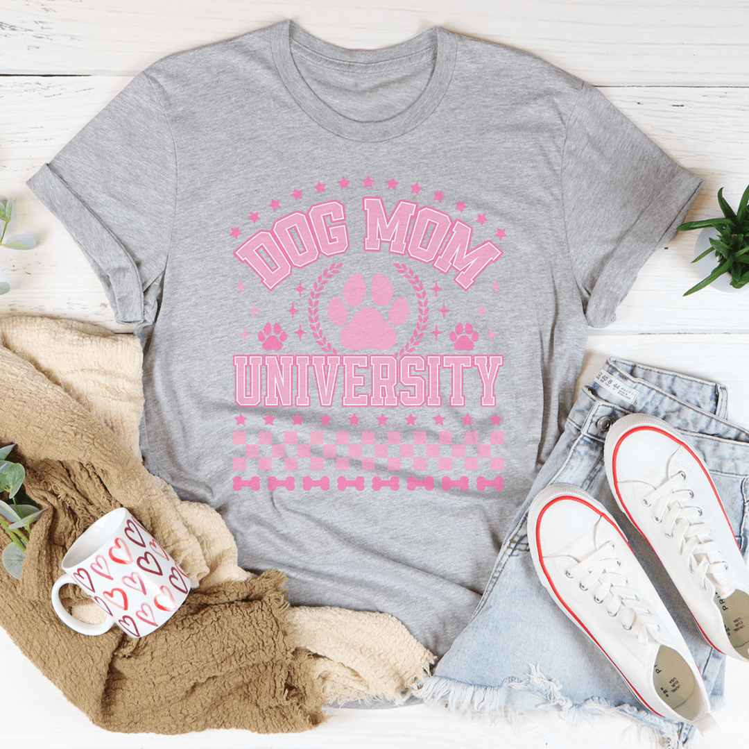 Dog Mom University Tee-1