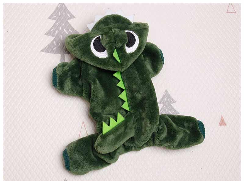 Transforming Dinosaur Pet Sweater: Stay Warm And Stylish!-1