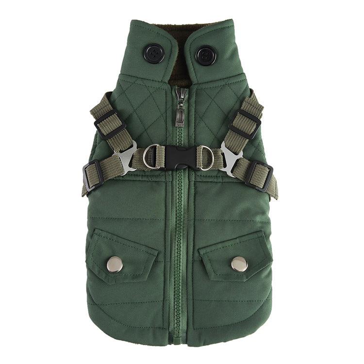 Winter Warmth Zipper Dog Jacket - Stylish And Cozy Pet Apparel-7