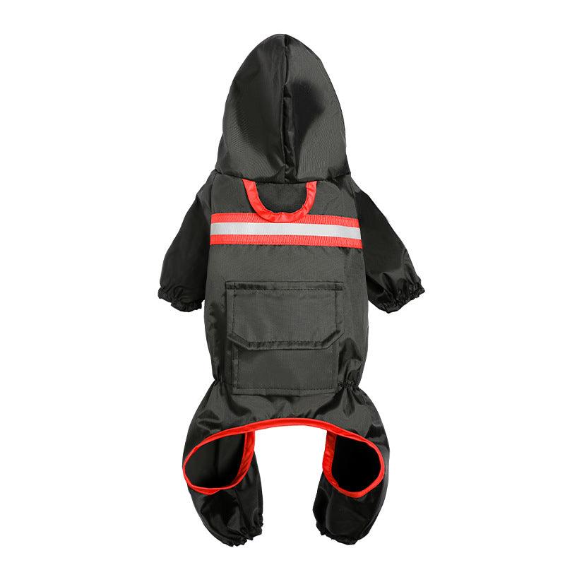 Reflective Pet Raincoat: Keep Your Furry Friend Safe And Dry-5