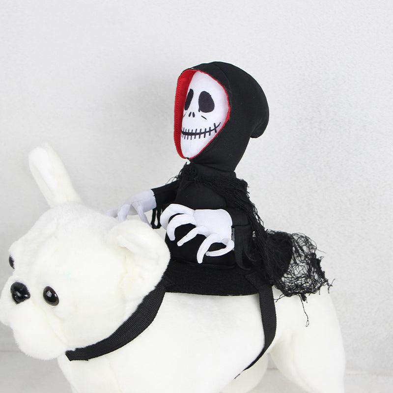 Funny Teddy Transforming Halloween Pet Capes-3