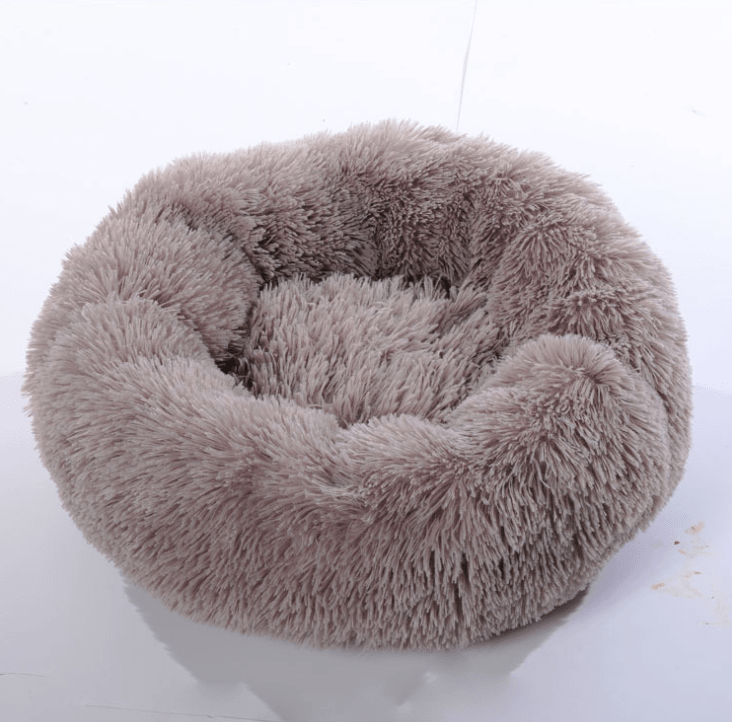 Cozy Haven: Luxurious Round Pet Bed For Winter Comfort-27