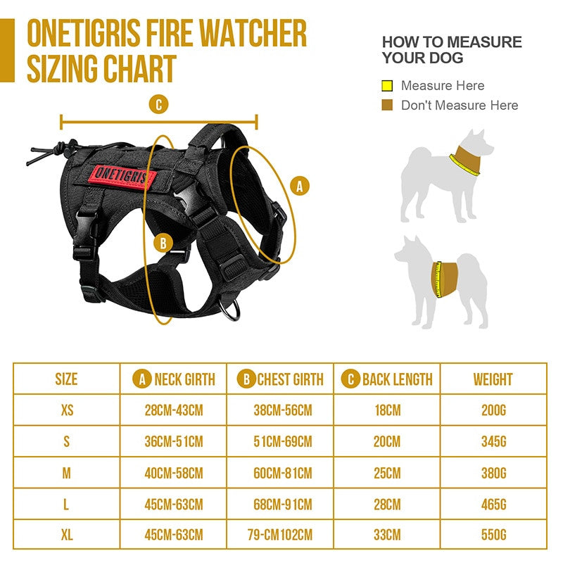 OneTigris Dog Harness Vest-3