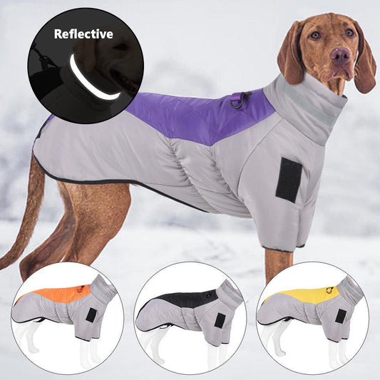 Reflective Warmth Dog Coat: Stylish And Cozy Pet Apparel For Extra Protection-0