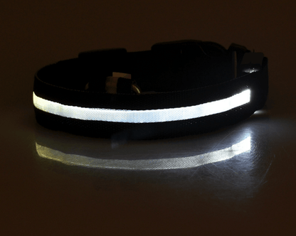 Luminous Glow-In-The-Dark Led Pet Collar: The Ultimate Night Safety Accessory For Dogs And Cats-5