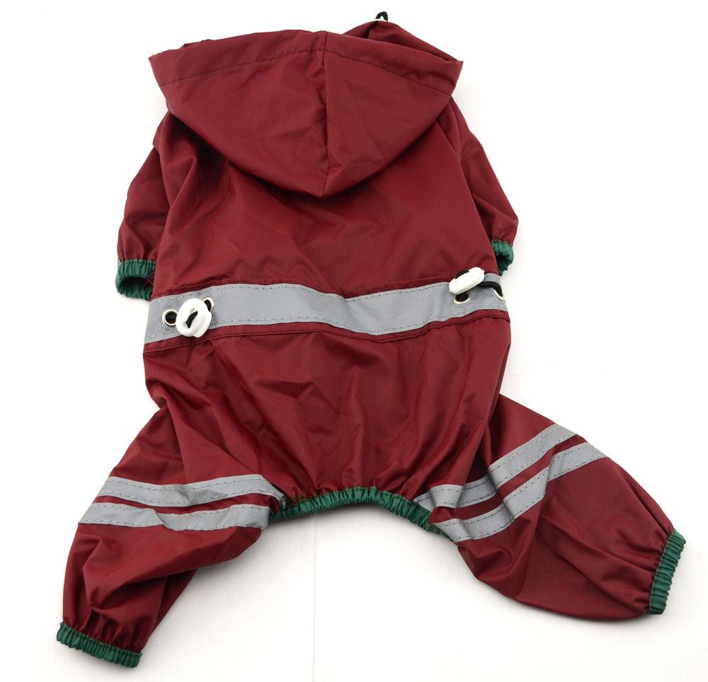 Waterproof Reflective Hoodie Dog Cat Raincoat - Keep Your Pet Dry And Stylish!-7