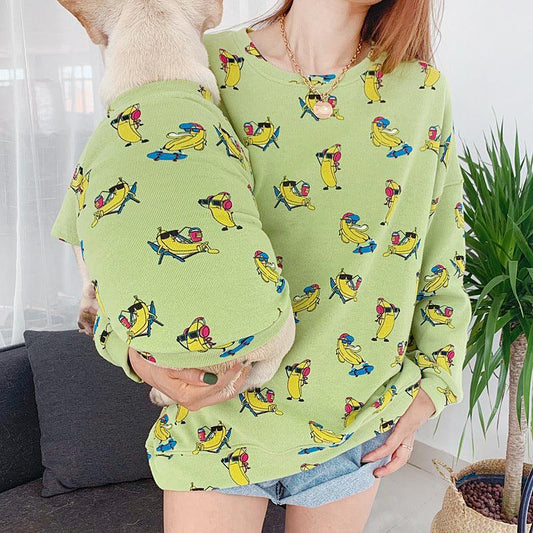 Pet Pawsome Matching Outfit: Stylish And Comfy Parent-Child Pet Dog Apparel-0