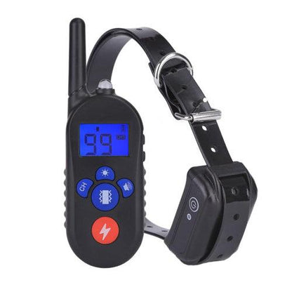 Ultimate Training Companion: Remote Control Electric Shock Vibration Warning Pet Collar-3