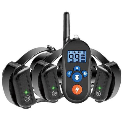 Ultimate Training Companion: Remote Control Electric Shock Vibration Warning Pet Collar-5