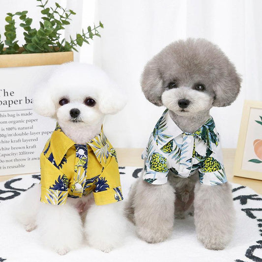 Summer Breeze Pet Shirt: Stylish And Breathable Dog Clothes For The Season-0