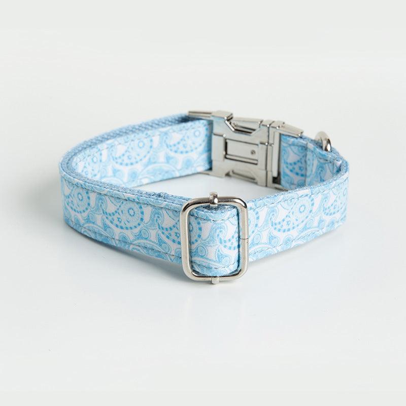 Personalized Zinc Alloy Buckle Dog Collar With Stylish Lettering-1