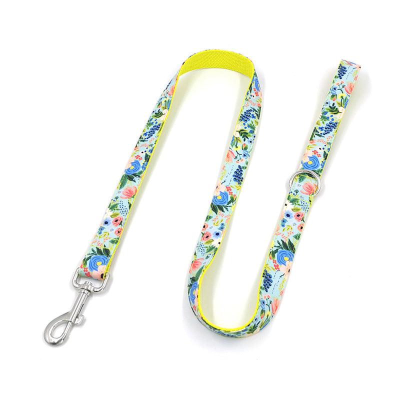 Premium Garden Collection Dog Leash And Collar Set-1
