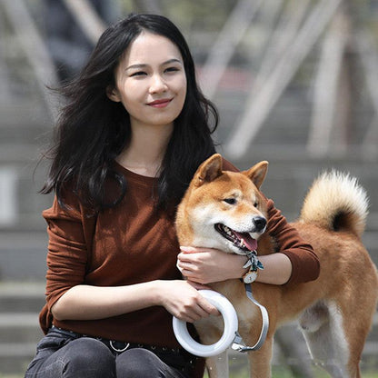 Innovative Flexigrip Dog Walking Leash With Led Lighting And Wearable Bracelet-1