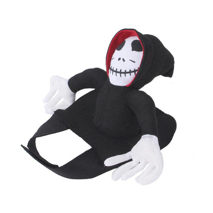 Scary Spider Rider Pet Halloween Costume-4