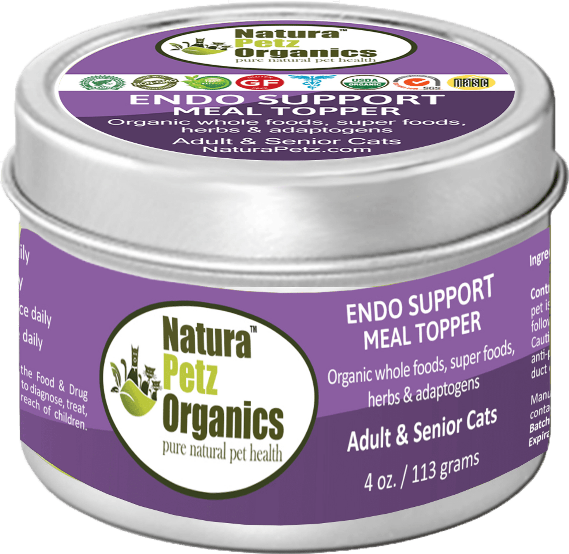 Endo Support Meal Topper for Dogs and Cats by Natura Petz Organics-2