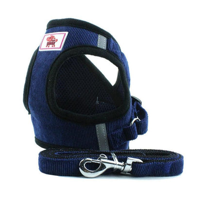 Reflective Braided Dog Chain Chest Strap-4