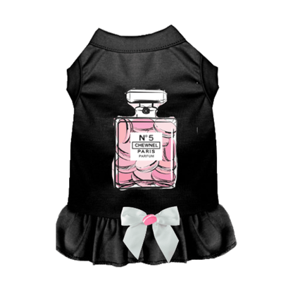 Elegant Ruffled Dog Dress-5