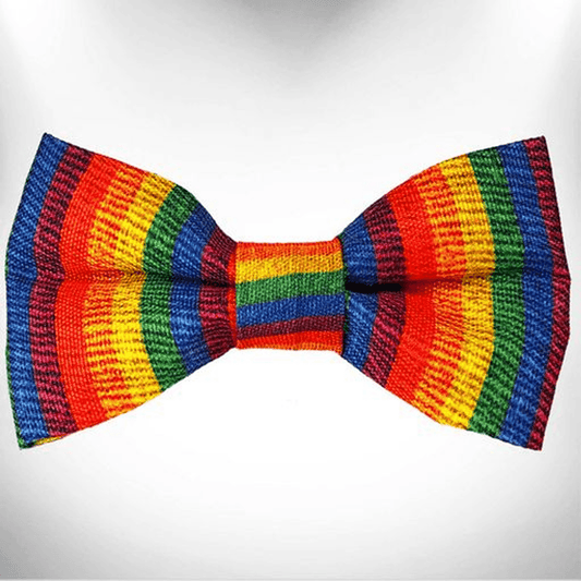 Hippie Vibes Premium Dog Bow Tie Collar-0