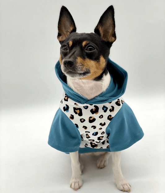 Limited Edition Leopard Print Hoodie for Dogs-0