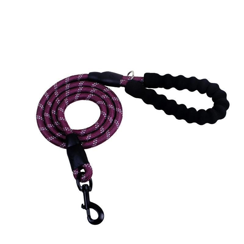 Reflective Comfort Leash - Premium Nylon Dog Leash For Walking And Training - Ultimate Pet Safety And Control-10