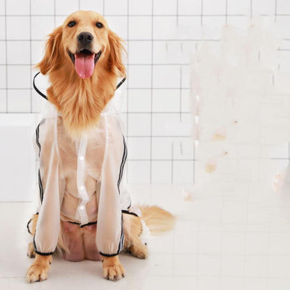 Waterproof Raincoat For Big Dogs - Stay Dry In Style-1