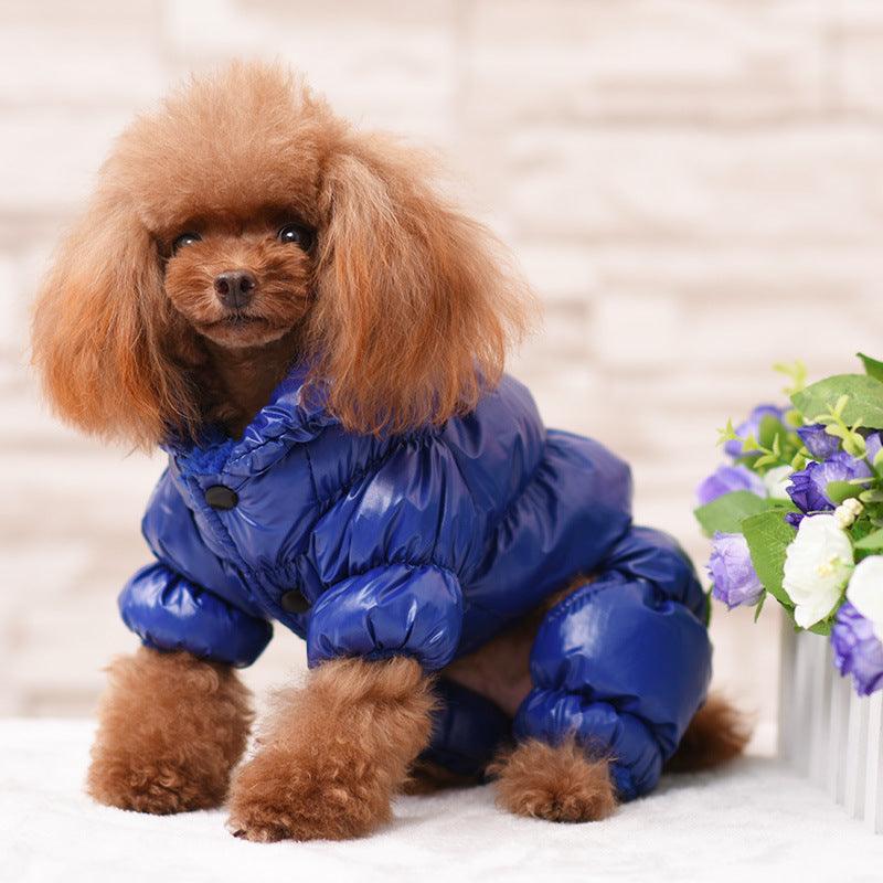 Thick And Cozy Solid Color Dog Sweater For Ultimate Warmth-2