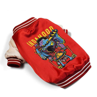 Stylish Dog Shiny Cotton Jacket - Two-Legged Clothes-4
