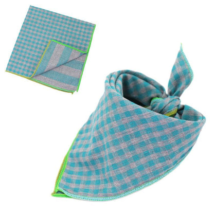 Fashionable Double Sided Cotton Pet Scarf-21