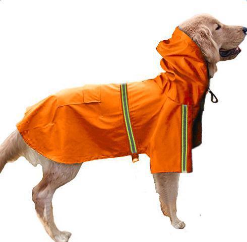 Reflective Waterproof Dog Raincoat - Spring And Summer Collection-2