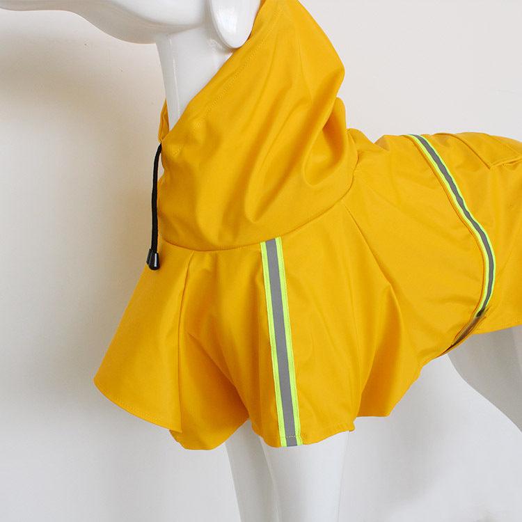 Reflective Waterproof Dog Raincoat - Spring And Summer Collection-3