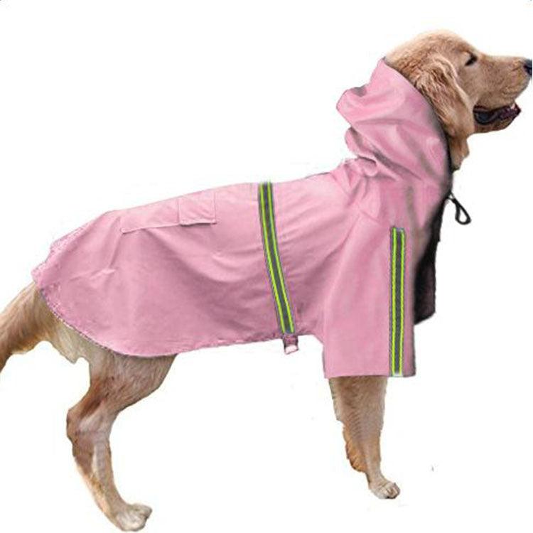 Reflective Waterproof Dog Raincoat - Spring And Summer Collection-6