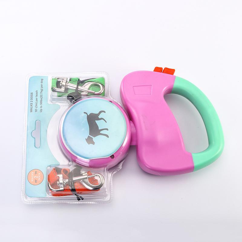 Ultimate Freedom Retractable Dual Pet Dog Walking Leash-6