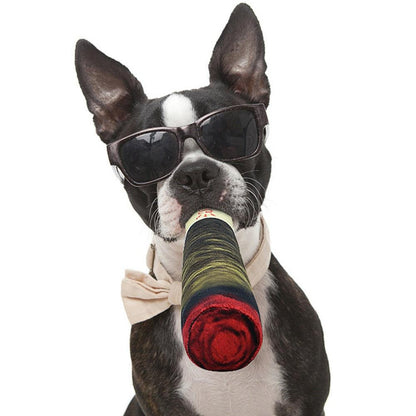 Playful Pooch Prankster: Plush Dog Toy With Sound-4