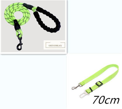 Reflective Comfort Leash - Premium Nylon Dog Leash For Walking And Training - Ultimate Pet Safety And Control-15