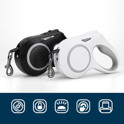 Illuminateleash: Automatic Telescopic Traction Rope With Lights-1