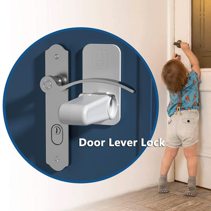 Safetyguard Door Lever Lock - Secure Haven For Your Loved Ones-1