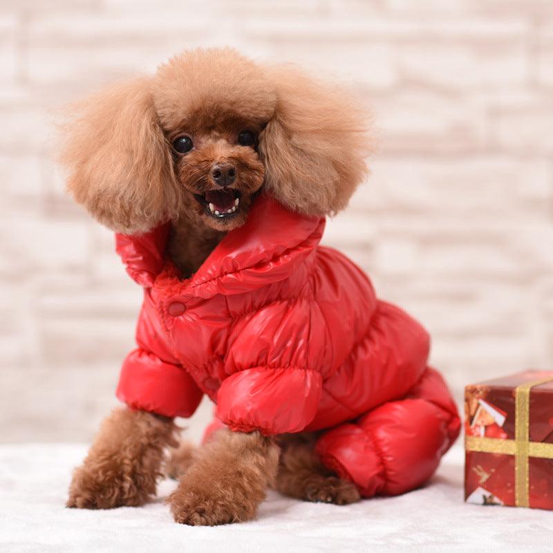 Thick And Cozy Solid Color Dog Sweater For Ultimate Warmth-4