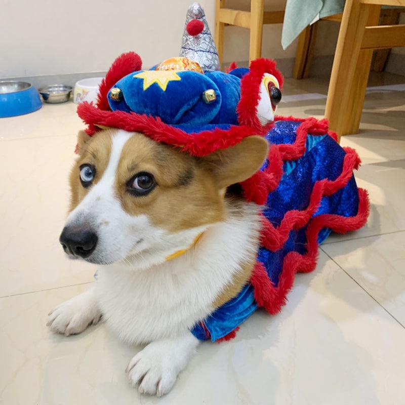 Funny Lion And Horse Pet Costume - Perfect For A Hilarious Cat And Dog Dance Party!-7