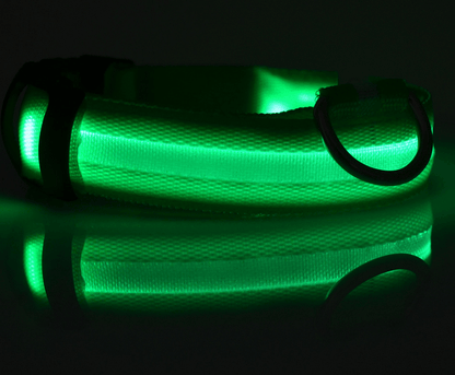 Luminous Glow-In-The-Dark Led Pet Collar: The Ultimate Night Safety Accessory For Dogs And Cats-7