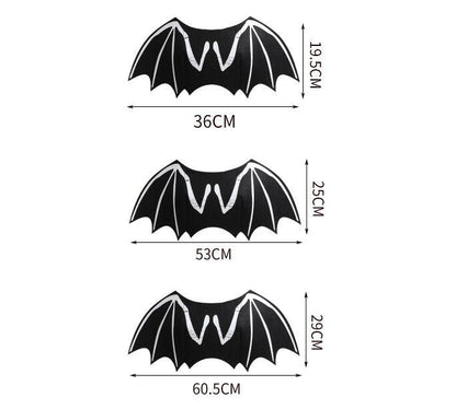 Luminous Bat Wings Dog Costume - Transform Your Pup Into A Mysterious Creature!-1