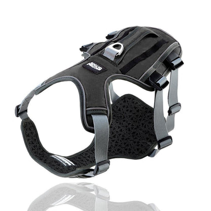 Reflective Comfortfit Pet Chest Harness Vest With Adjustable Traction Rope-3