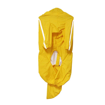 Pet Paws Waterproof Dog Poncho-2
