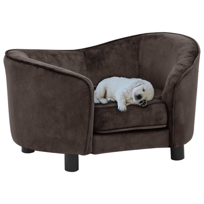 vidaXL Dog Sofa Dog Cat Bed Foam Pet Puppy Couch with Washable Cover Plush-6
