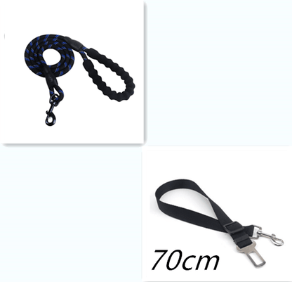 Reflective Comfort Leash - Premium Nylon Dog Leash For Walking And Training - Ultimate Pet Safety And Control-1