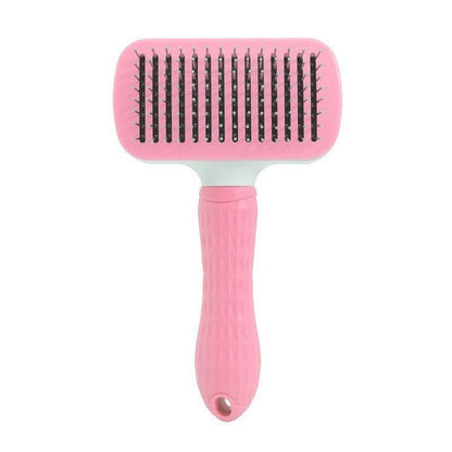 The Fur-Friendly Wonder: The Effortless Self-Cleaning Pet Grooming Comb-11