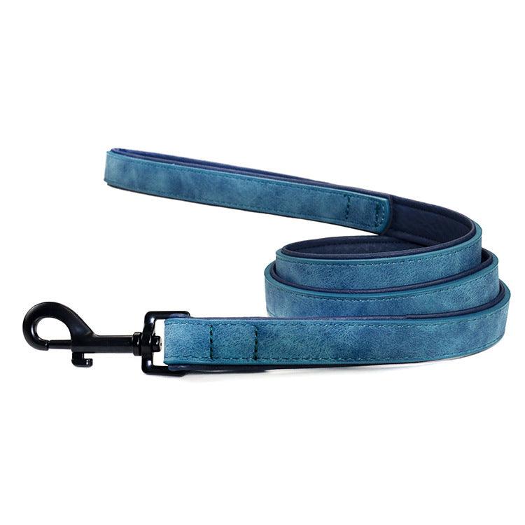 Premium Leather Dog Leash - Stylish And Durable Pet Traction Belt-5