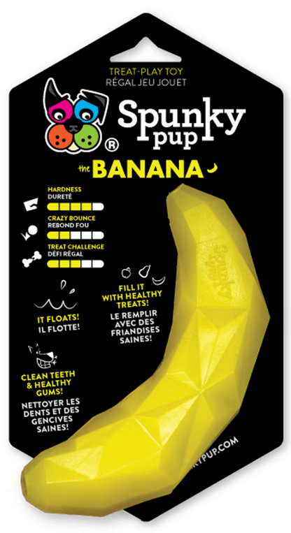 Spunky Pup Interactive Banana Toy for Dogs-1