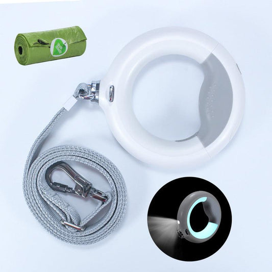Luminous Automatic Telescopic Dog Rope Lamp-0